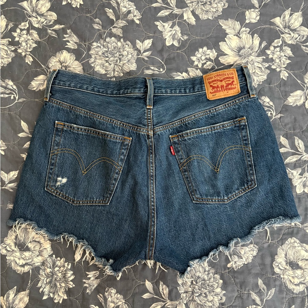 Levi's Women's 501 Classic Blue Jean Shorts